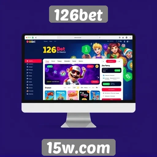 Interface e usabilidade do site 126bet para novos usuários